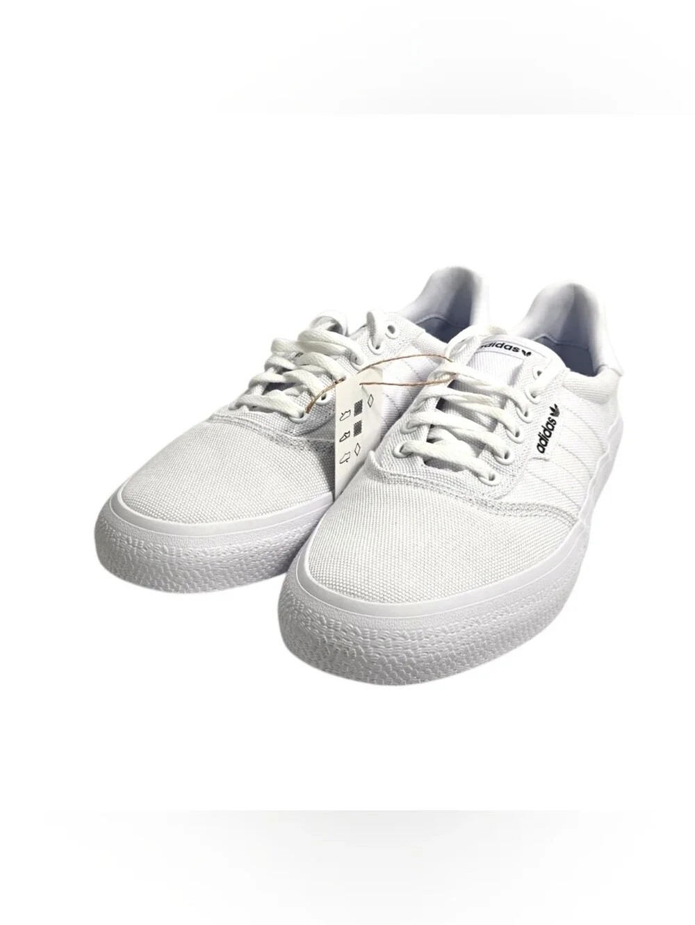 Size 9 Mens 10 Womens - adidas 3MC Vulc Cloud White NIB